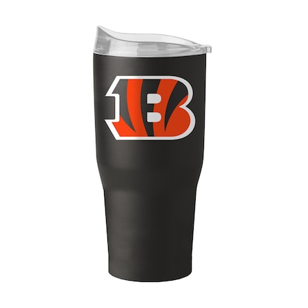 Logo Brands Cincinnati Bengals 30oz Flipside Powder Coat Tumbler 607-S30PT-34